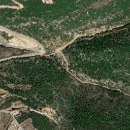 Satellite imagery of Harf el Aqtam, LB