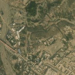 Satellite imagery of Khyber Pass, AF