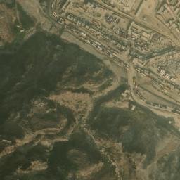 Satellite imagery of Khyber Pass, AF