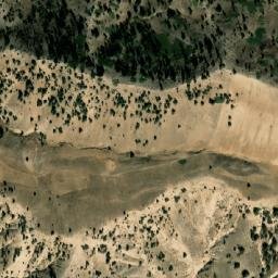 Satellite imagery of Spīn Jūmāt Algaḏah, AF