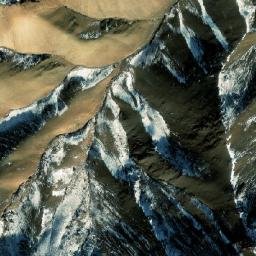 Satellite imagery of Qōrghān Ghar, AF