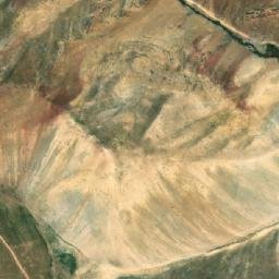 Satellite imagery of Pushtah-ye Sōz Sang, AF