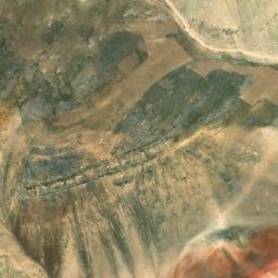 Satellite imagery of Pushtah-ye Sōz Sang, AF
