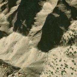 Satellite imagery of Tsīngas̲h̲ah, AF