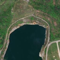 Satellite imagery of Rockmart Quarry, US