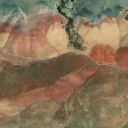Satellite imagery of Band-e Rōghanī, AF