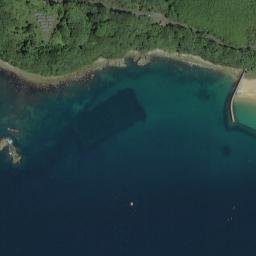 Satellite imagery of Aka-saki, JP