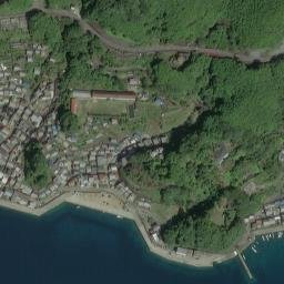 Satellite imagery of Aka-saki, JP
