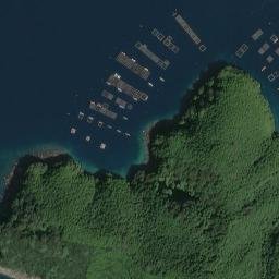 Satellite imagery of Aka-saki, JP