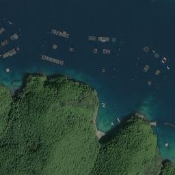 Satellite imagery of Aka-saki, JP