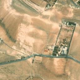 Satellite imagery of Ḑahrāt at Tūt, SY