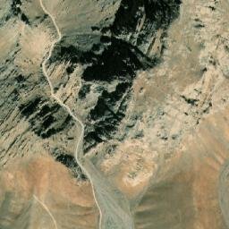 Satellite imagery of Kōh-e Ūldī, AF