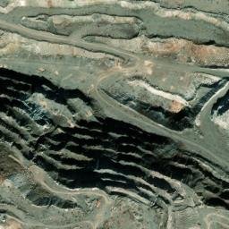 Satellite imagery of Central Deposit Eagle Mountain Mine, US