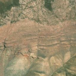Satellite imagery of Pushtah-ye Qārūn, AF