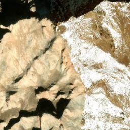 Satellite imagery of Kōh-e Qajīr, AF