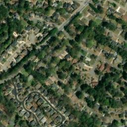 Satellite imagery of B 34 — NGS DG0093 — DeKalb County, US, US