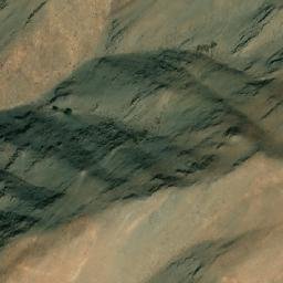 Satellite imagery of Kōh-e Zīn, AF