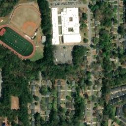 Satellite imagery of B 30 — NGS DG0087 — DeKalb County, US, US