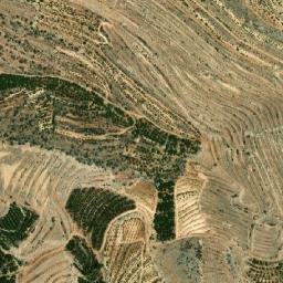 Satellite imagery of Ḑahr as Sa‘dūnī, SY