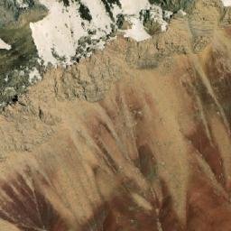 Satellite imagery of Kōh-e Mazār, AF