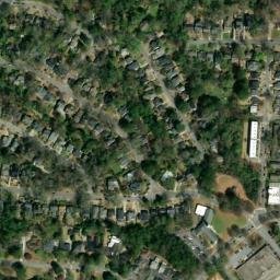 Satellite imagery of B 9 — NGS DG0112 — DeKalb County, US, US