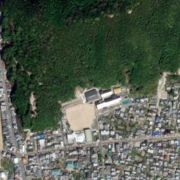 Satellite imagery of Hiwasa Castle, JP