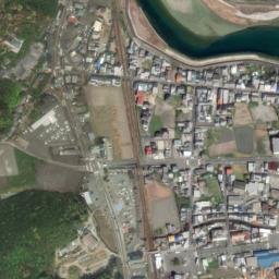 Satellite imagery of Hiwasa Castle, JP