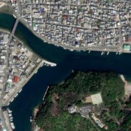 Satellite imagery of Hiwasa Castle, JP