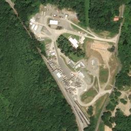 Satellite imagery of Bryant Creek Mine, US