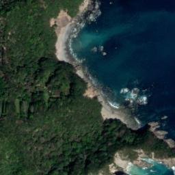 Satellite imagery of Hiwasa Castle, JP