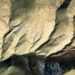 Satellite imagery of Pushtah-ye Mazār, AF