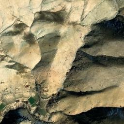 Satellite imagery of Pushtah-ye Mazār, AF