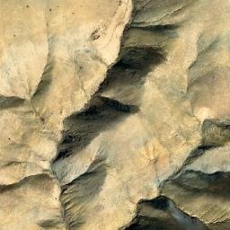 Satellite imagery of Pushtah-ye Mazār, AF