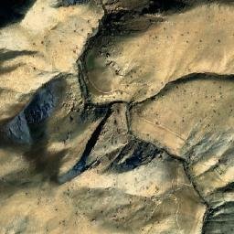Satellite imagery of Pushtah-ye Mazār, AF