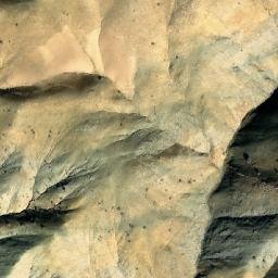 Satellite imagery of Pushtah-ye Mazār, AF