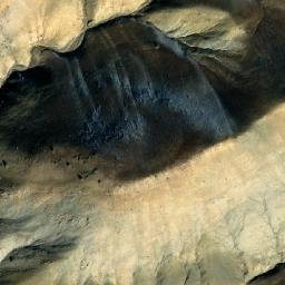 Satellite imagery of Pushtah-ye Mazār, AF