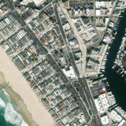 Satellite imagery of Lido Peninsua, US