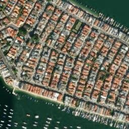 Satellite imagery of Lido Peninsua, US