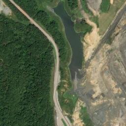 Satellite imagery of Porter Number 2 Mine, US