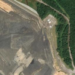 Satellite imagery of Porter Number 2 Mine, US