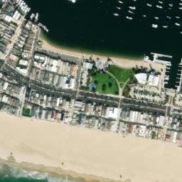 Satellite imagery of Lido Peninsua, US