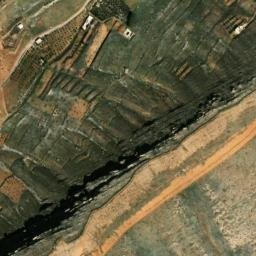 Satellite imagery of Ma‘būr Qal‘at as Sinān, SY