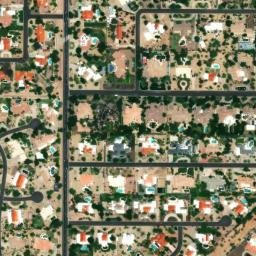 Satellite imagery of T3N R4E SEC 24 NE COR — NGS DU1771 — Scottsdale, US, US