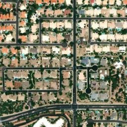 Satellite imagery of T3N R4E SEC 24 NE COR — NGS DU1771 — Scottsdale, US, US