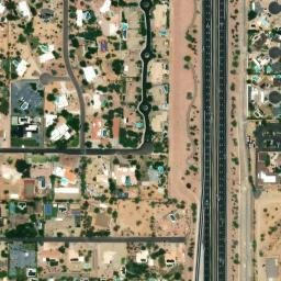 Satellite imagery of T3N R4E SEC 24 1/4 COR EAST — NGS DU1773 — Scottsdale, US, US