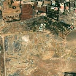 Satellite imagery of Khān Dīmās, SY