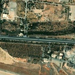 Satellite imagery of Khān Dīmās, SY
