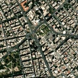 Satellite imagery of Qaşr aḑ Ḑiyāfah, SY