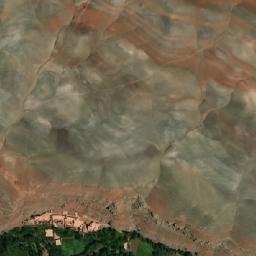 Satellite imagery of Sang-e Kōrak, AF