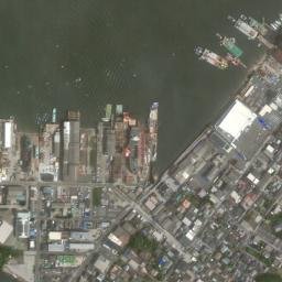 Satellite imagery of Shinga-hana, JP